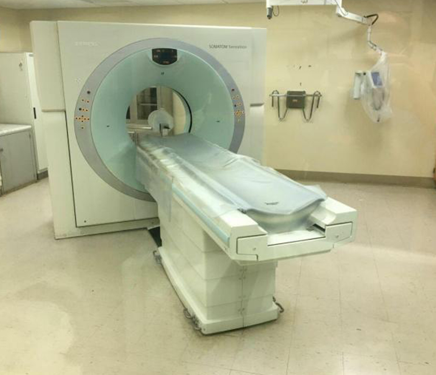 Ct Scan Machine at Sigma Diagnostic Centre Bareilly.