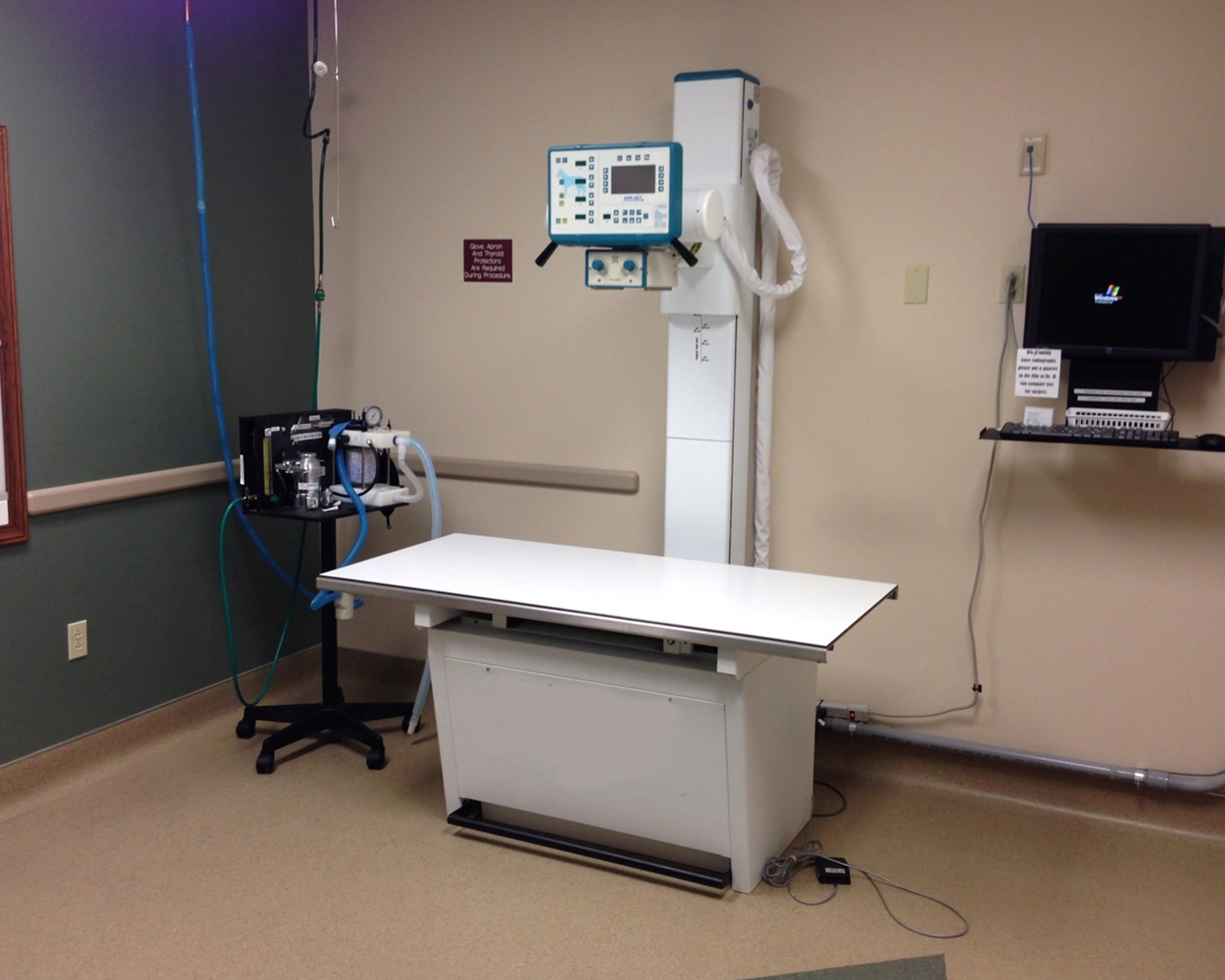X-Ray machine at Sigma MRI & Diagnostic Centre in Bareilly